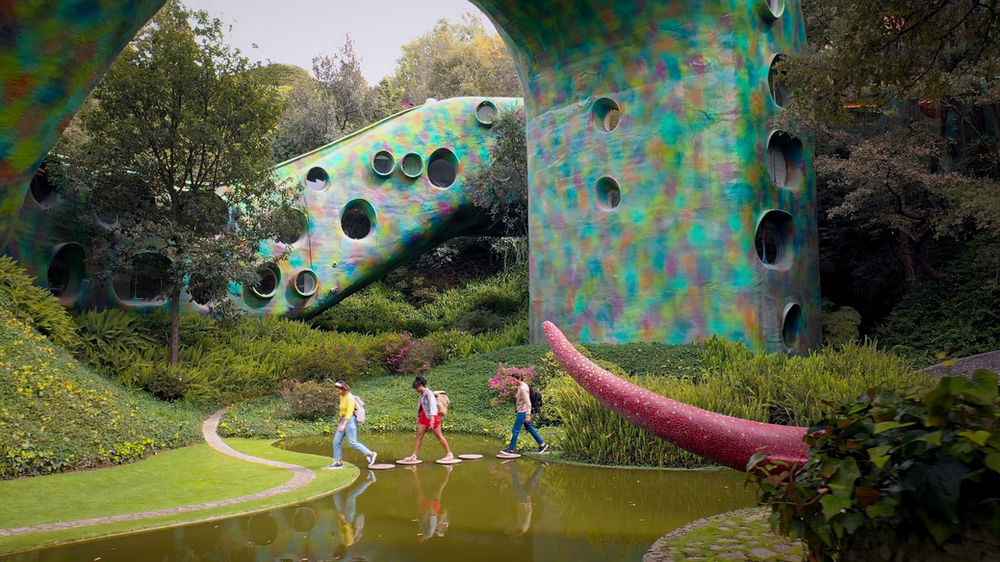 Ninho de Quetzalcoati, na Cidade do México