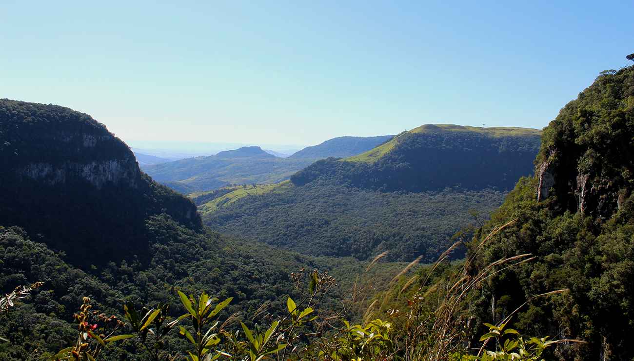 Vista para a Serra da Esperança