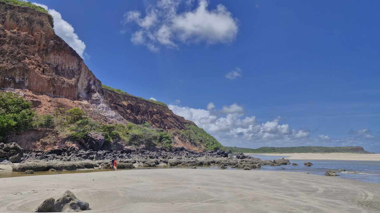 Encontro entre os rios Camaçari e Miriri